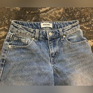 Girls wide leg tillys brand jeans